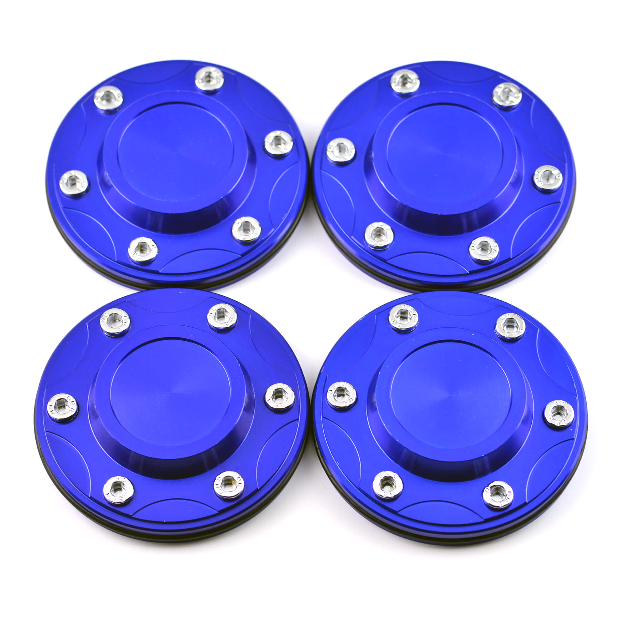 Wheel Center Caps Blue