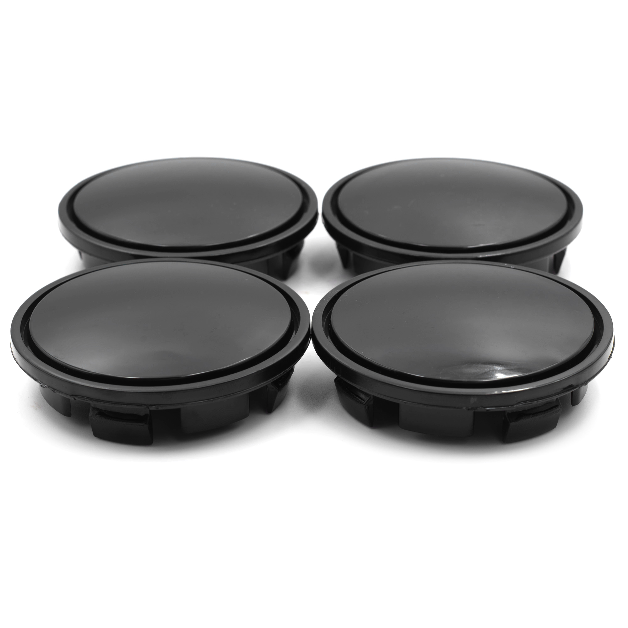 65mm Wheel Center Caps Black