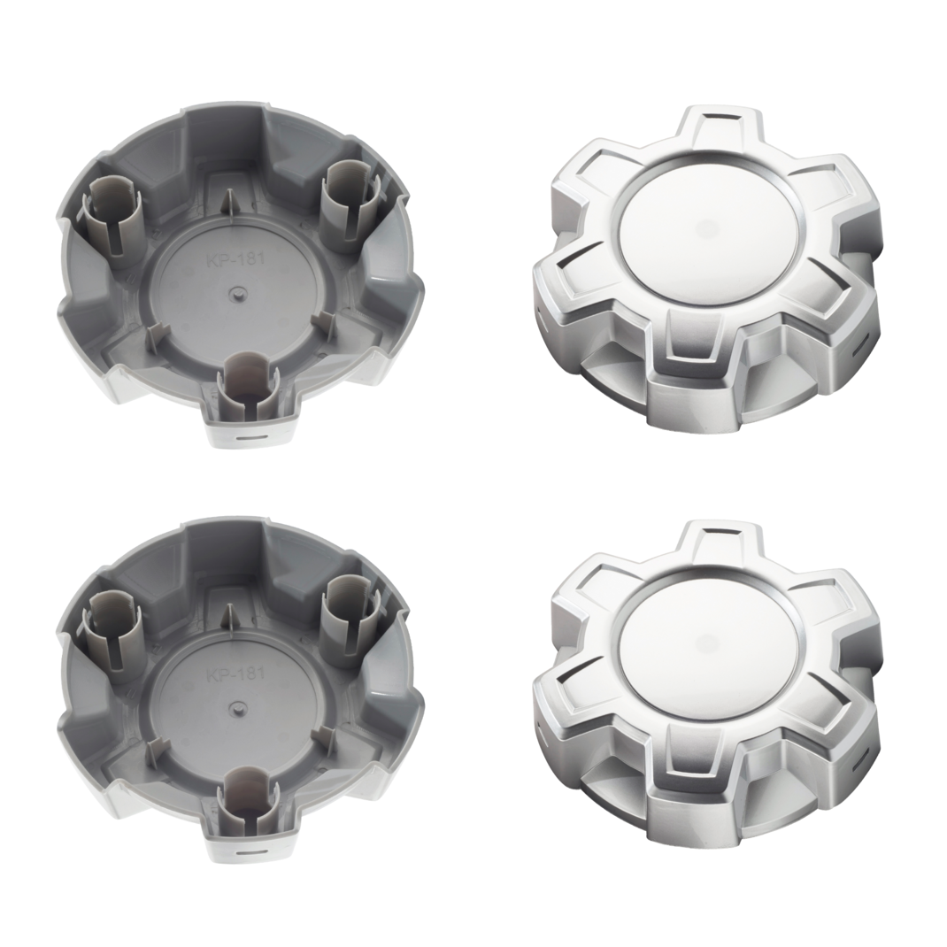 4pcs 6 Lug Wheel Center Caps for 2019-2024 Silverado 1500 OD187.5 mm(7.38 in) Hub Caps #84173372 #23378301