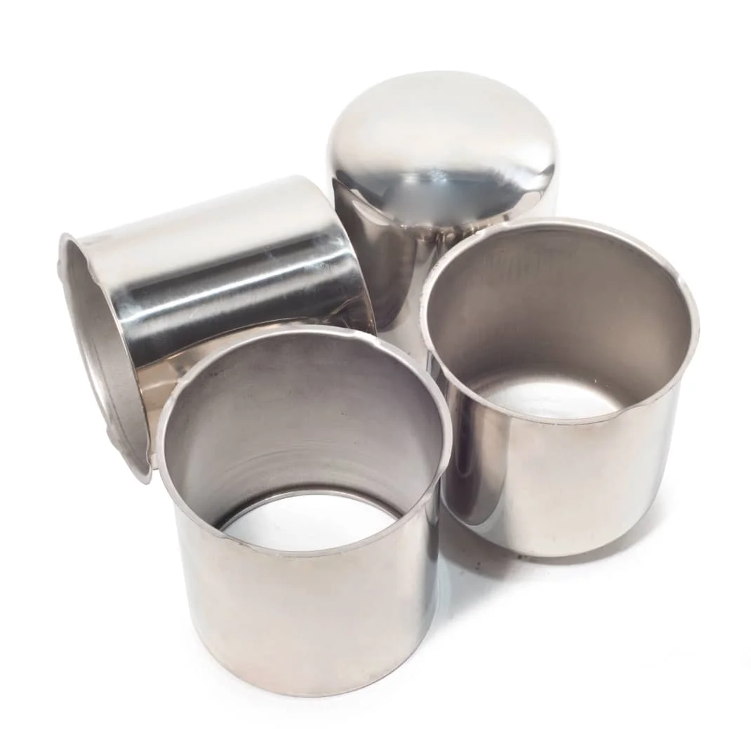 5.15in 2 Open 2 Closed Push Thru Center Caps Stainless (2)