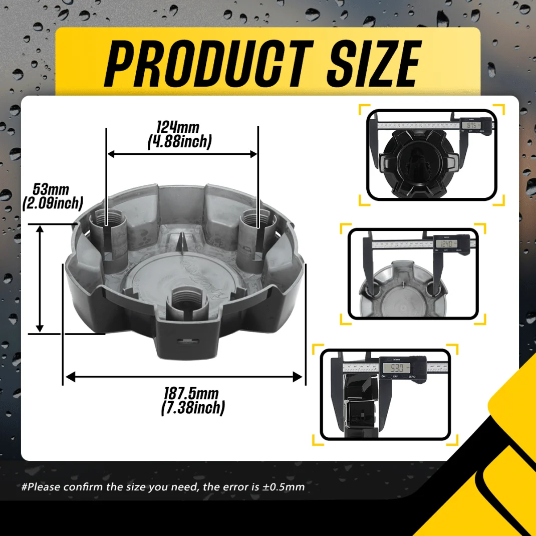 Chevrolet Silverado 1500 Wheel Center Caps(2)