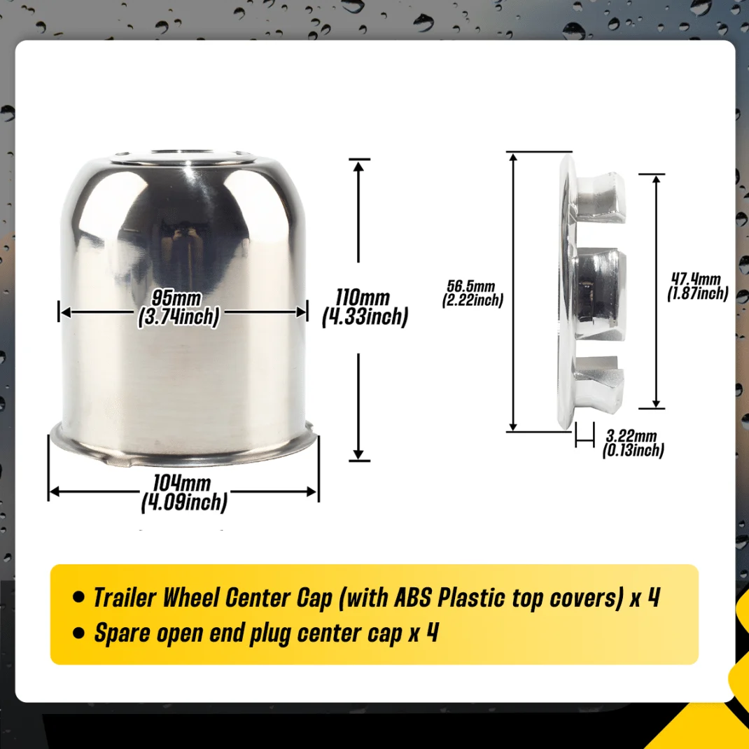 With 3.74in Plus Plug Spare Cap Compatible Plug Through (3)