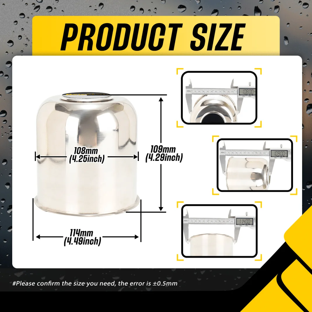 4.25in Dewflew Trailer Wheel Center Caps (3)