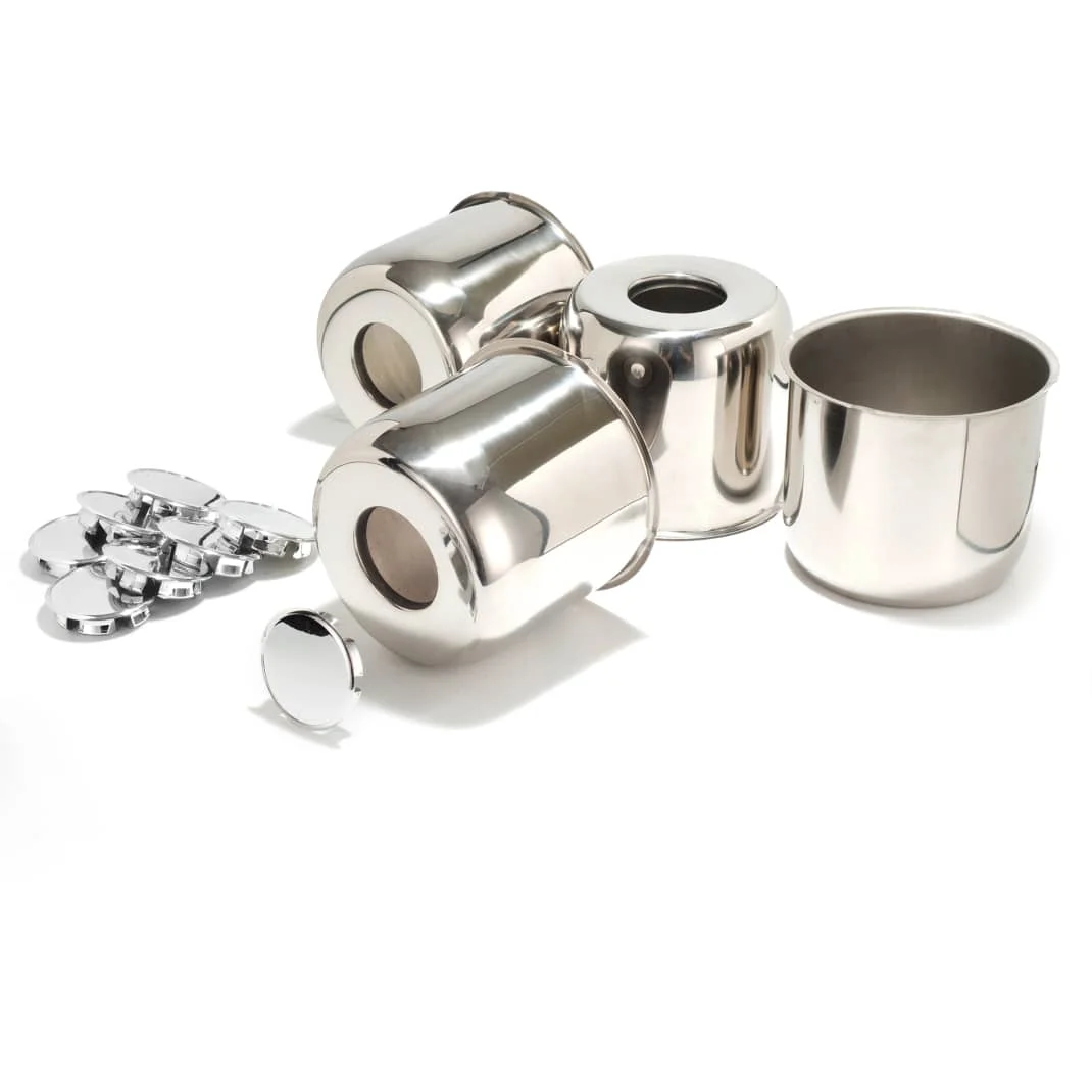 4.9in Stainless With Ez Lube Cap For Trailer Truck Suv Rv (2)