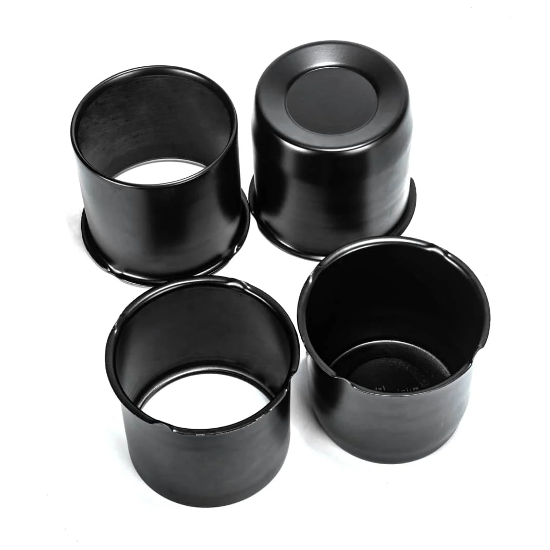 5.15in 2 Open 2 Closed Trailer Wheel Center Caps (2)