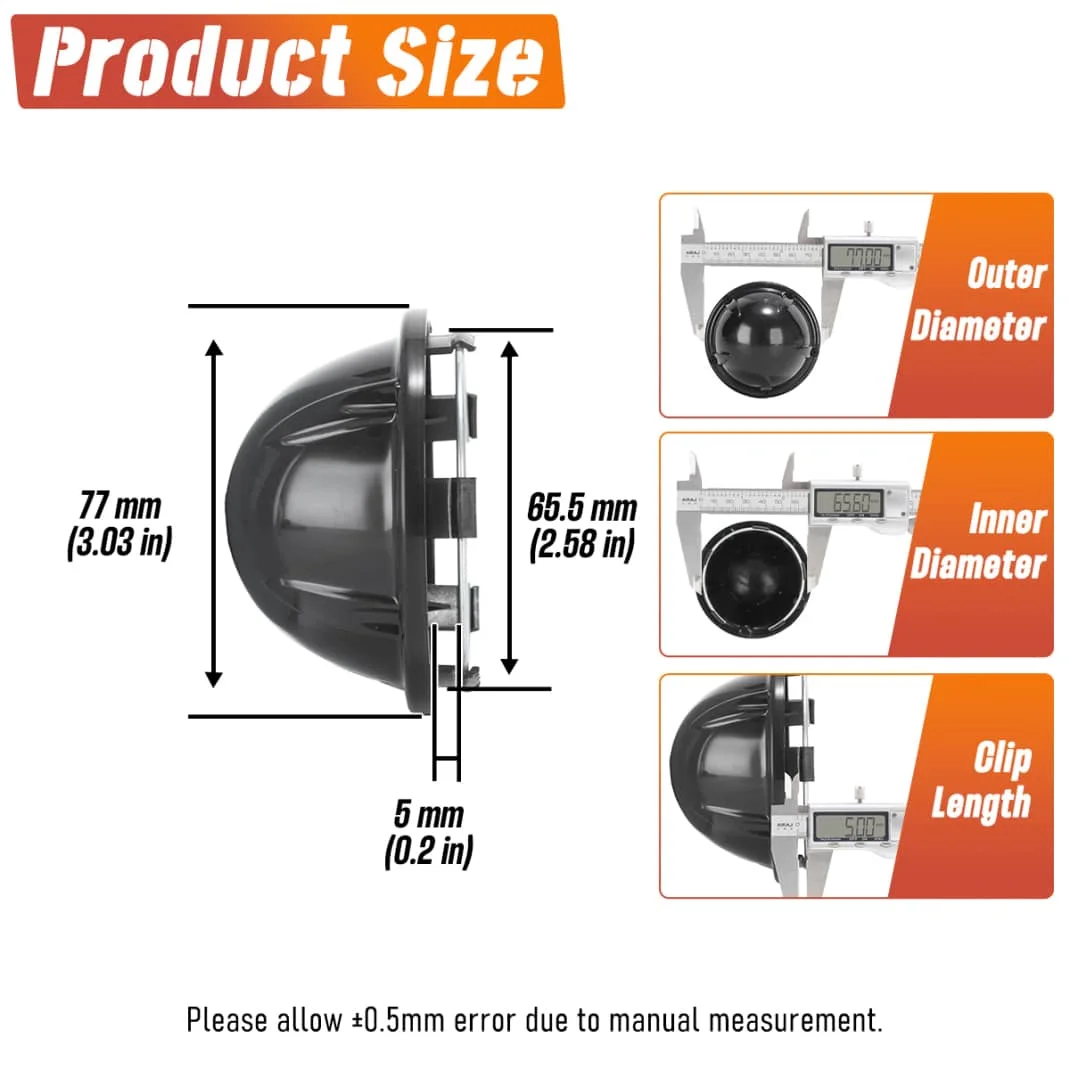 Ridler 695 650 651 Wheel Center Caps (1)